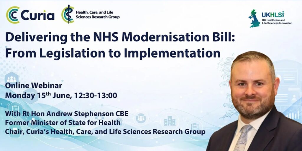 NHS Modernisation Bill: From Legislation to Implementation Webinar