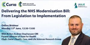 NHS Modernisation Bill: From Legislation to Implementation Webinar