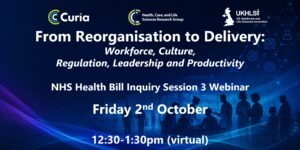 Delivering the NHS Modernisation Bill Session 3