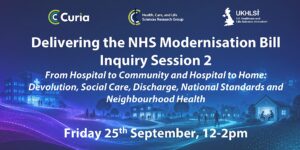 Delivering the NHS Modernisation Bill Session 2
