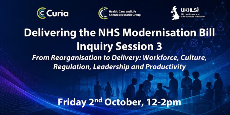 Delivering the NHS Modernisation Bill Session 3